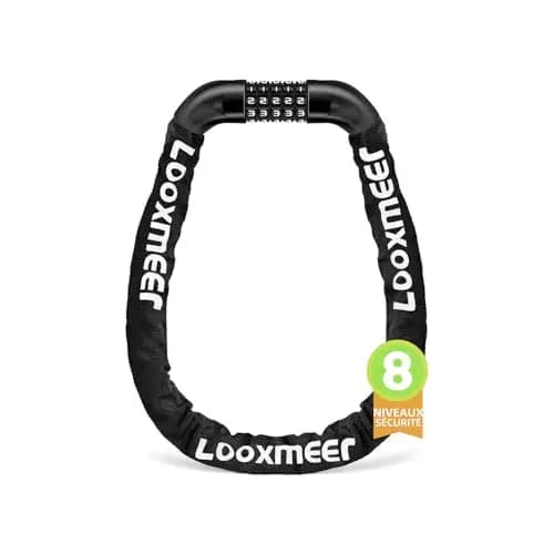 Looxmeer SF-32 Chaîne antivol vélo