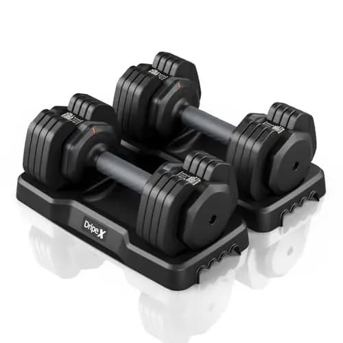 Dripex Haltères Réglables 11 kg