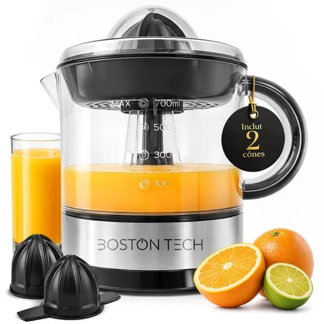 Boston Tech MasterJuicer Presse-agrumes électrique