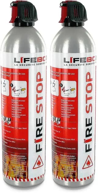 LIFEBOX Aérosol Extincteur 750ml