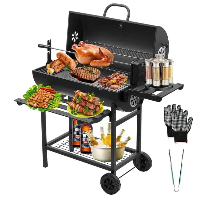 TEENO Barbecue XXL au Charbon