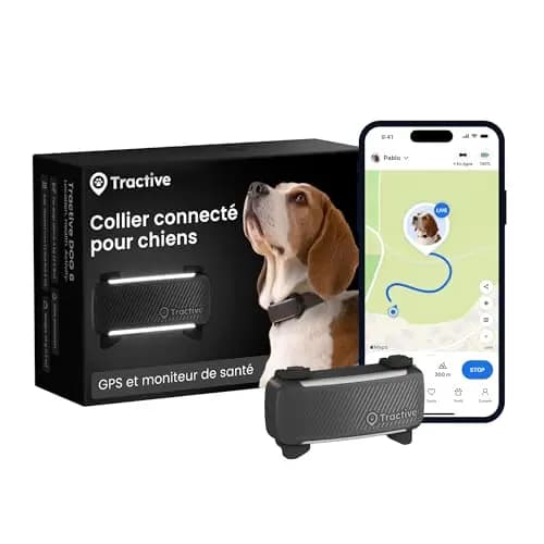 Tractive Collier GPS pour chien