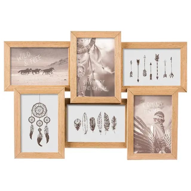Atmosphera Pêle-mêle mural bois