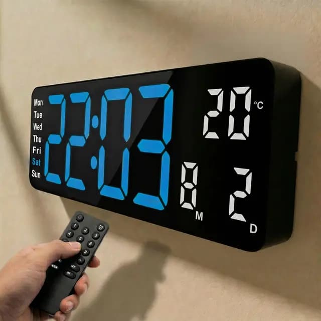 Opis Technology Horloge murale numérique XL