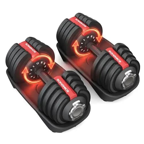 SONGMICS Haltères Réglables 12 en 1