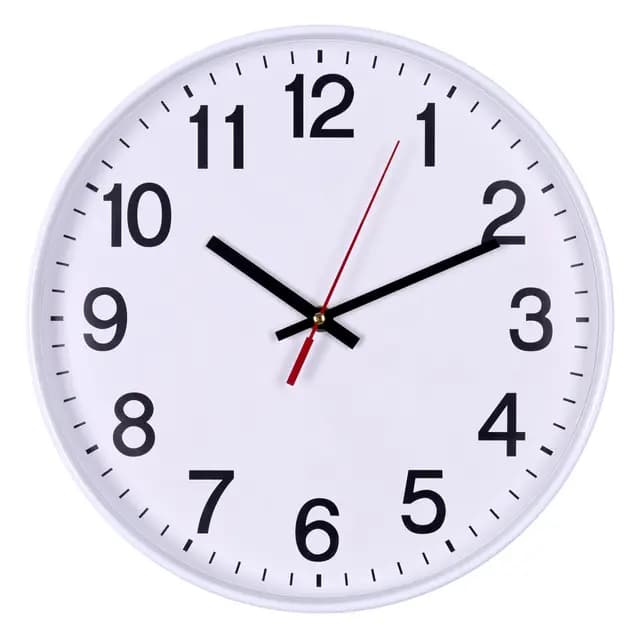 Officer Products Horloge murale silencieuse