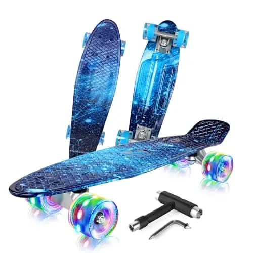 BELEEV Mini Cruiser Skateboard – Image 1