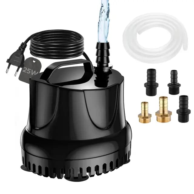 Lnicez 25W Pompe à eau submersible