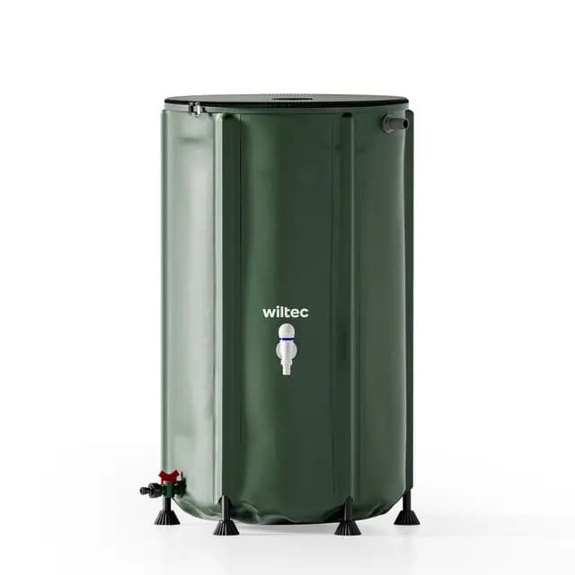 Wiltec Récupérateur d'eau pliable 250L