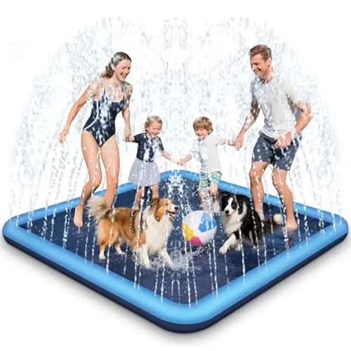 Haozozo Tapis à Jets d'eau 200 cm