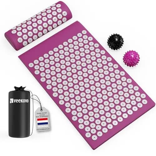 Veekovo Tapis d'Acupression Violet