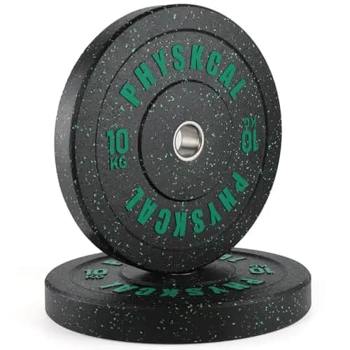 PhysKcal Hi-Temp Bumper Plates Olympiques 2 × 10 kg