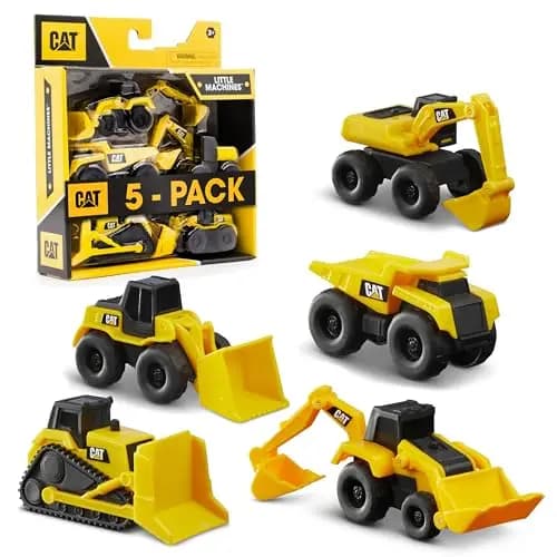 CAT Pack 5 Mini Machines de Chantier