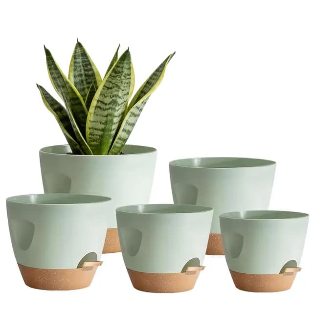 Shinybox Pots de Fleurs Auto-Arrosants