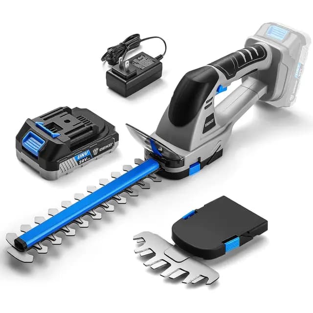 DEKOPRO DKPGHTB20VA2 Taille-haie 2-en-1 – Image 1