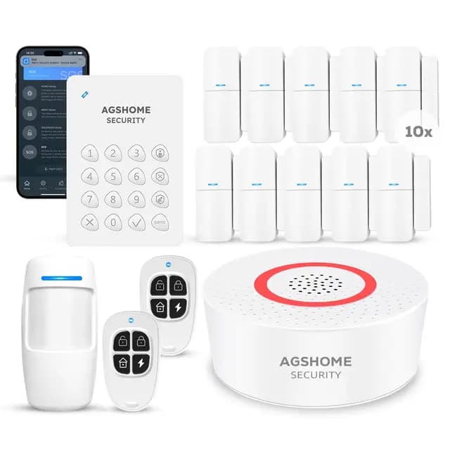 AGSHOME Alarme Maison sans fil WiFi