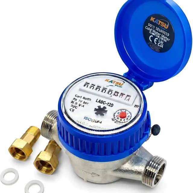 Merry Tools Compteur d'eau 13mm