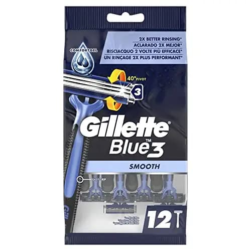 Gillette Blue 3 Rasoirs Jetables