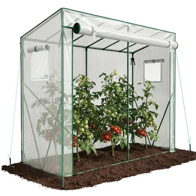 VOUNOT Serre de Jardin à Toit Incliné
