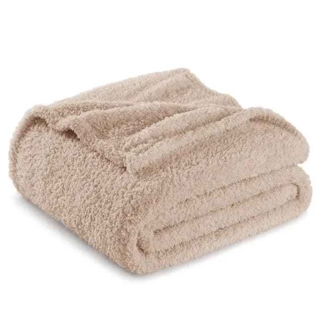 Exclusivo Mezcla Couverture Polaire Camel