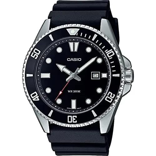 Casio Montre de plongée noire