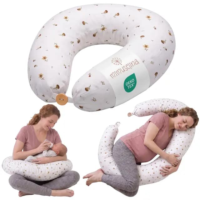 Mimuselina Coussin de Grossesse Multifonction