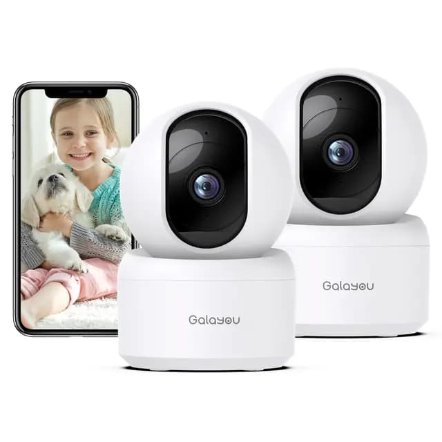GALAYOU 2K Caméra Surveillance Intérieure