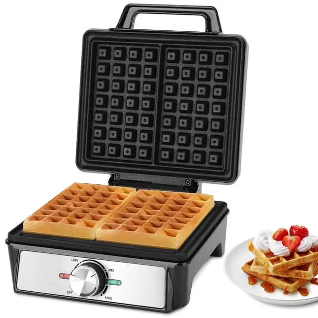 Aigostar Gaufrier Belge 1600W