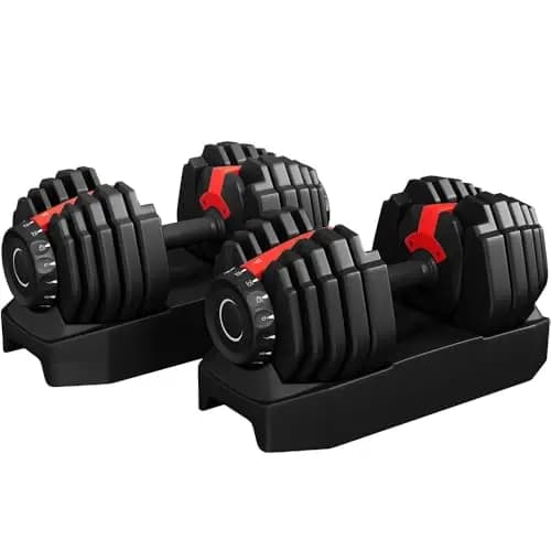 Yaheetech Haltères Réglables 24 kg
