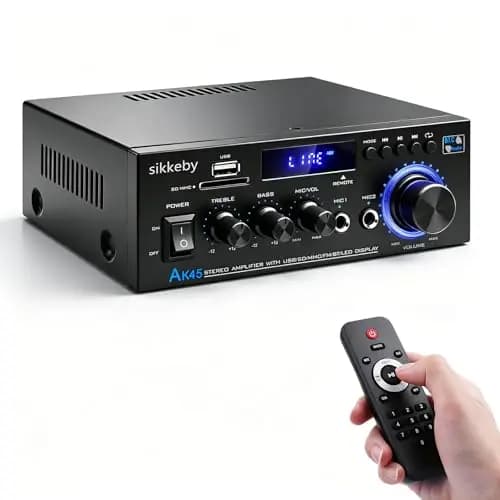 Sikkeby AK45 Amplificateur stéréo Bluetooth