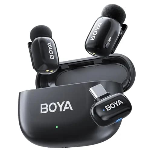 BOYA Mini 2 Micro Cravate sans Fil USB-C