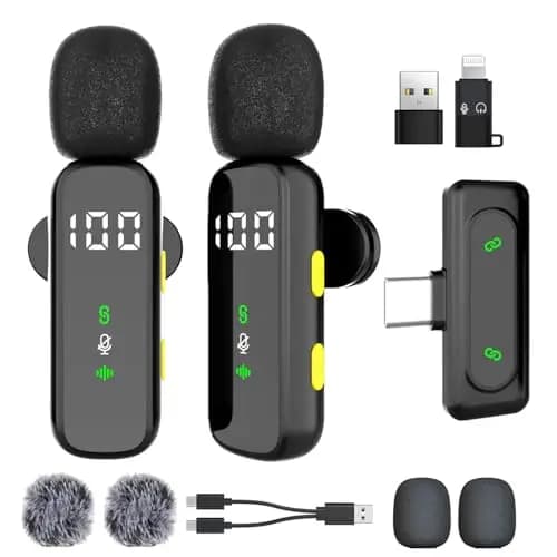 Kinmaizi Microphone cravate Bluetooth