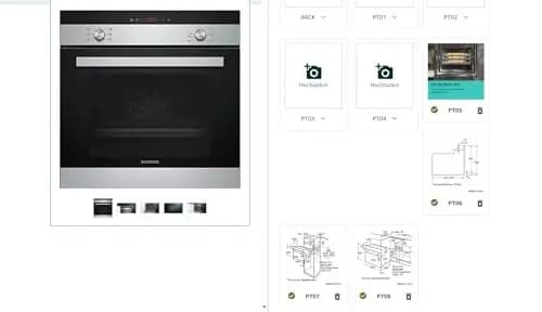 Siemens iQ100 HB113FBS1 Four Encastrable