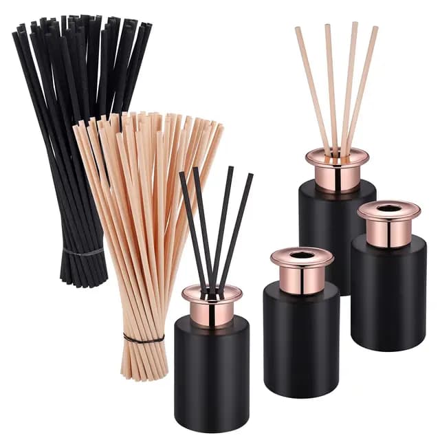 JIZZU Lot de 4 diffuseurs en verre
