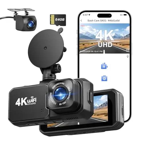 Rmana 4K Dashcam Double Caméra