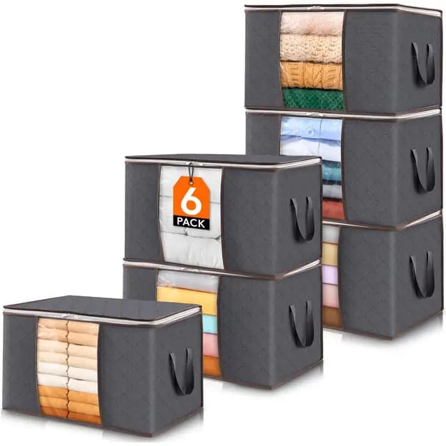 Lifewit Boîte de Rangement Pliable 60L