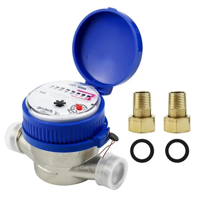 Doksvp Compteur d'eau de jardin