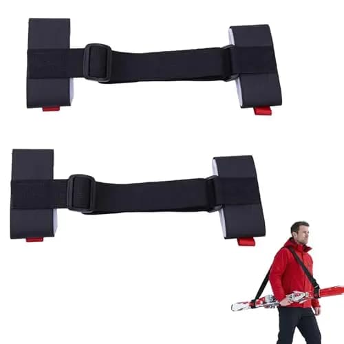 Larebidtex Porte-Épaules de Ski Noir