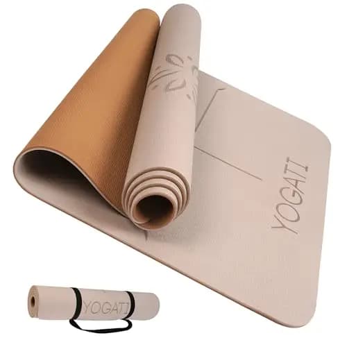YOGATI Y1 Tapis de Yoga antidérapant