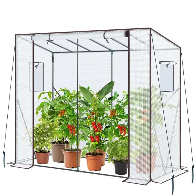 Ohuhu Serre de Jardin 200x77x170 cm