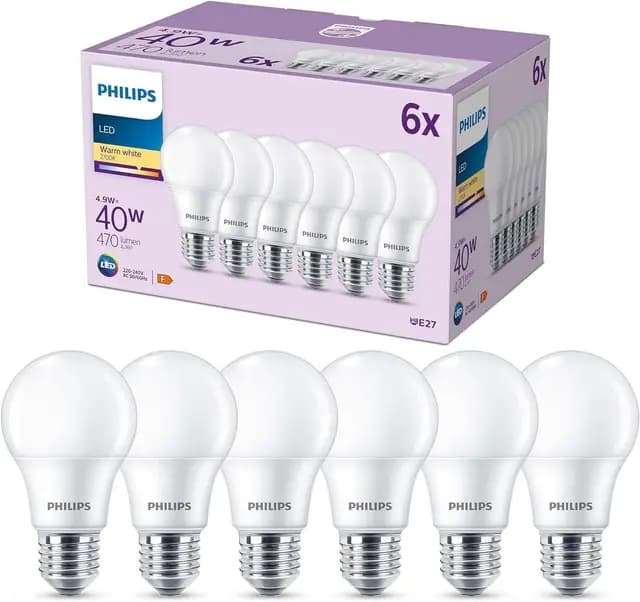 Philips LED E27 Ampoule 40W