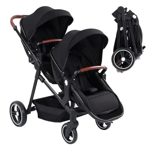 CherishCradle Poussette Tandem Compacte