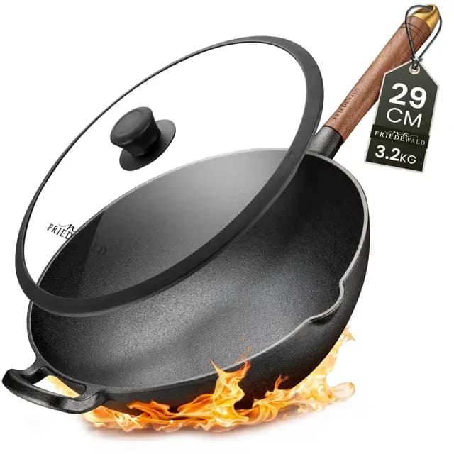 Friedewald Cast Iron Wok