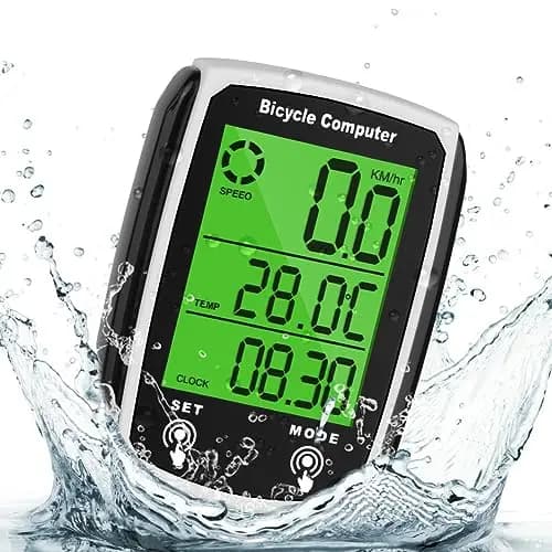 URAQT Compteur de vélo multifonction