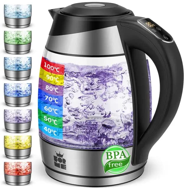 FOR ME FKG-418 Bouilloire en verre