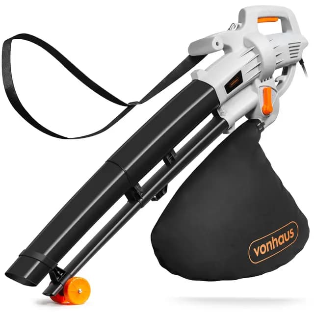 VonHaus Aspirateur Souffleur de Feuilles