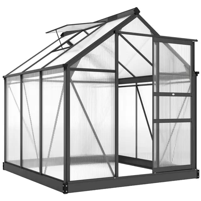 Outsunny Serre de Jardin Polycarbonate