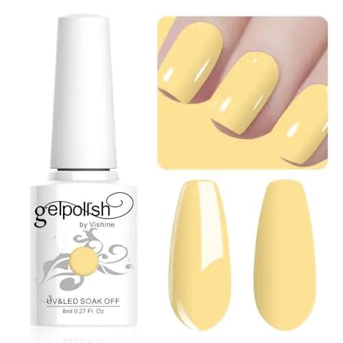 Vishine Vernis Gel Jaune Clair