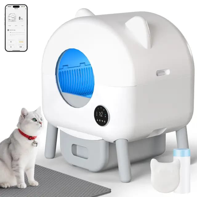 Jummico Litière Automatique pour Chat
