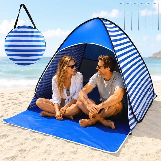 SilverChry Pop-Up Tente de Plage